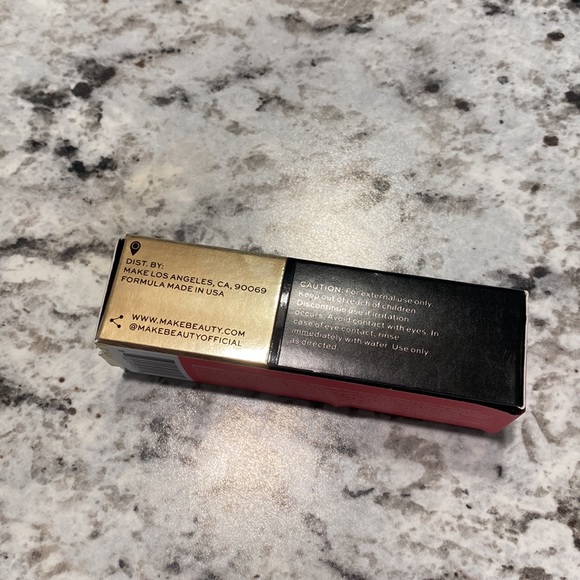 NIB MAKE Beauty Lip Serum Balm in color Pink Cerise - Picture 3 of 7